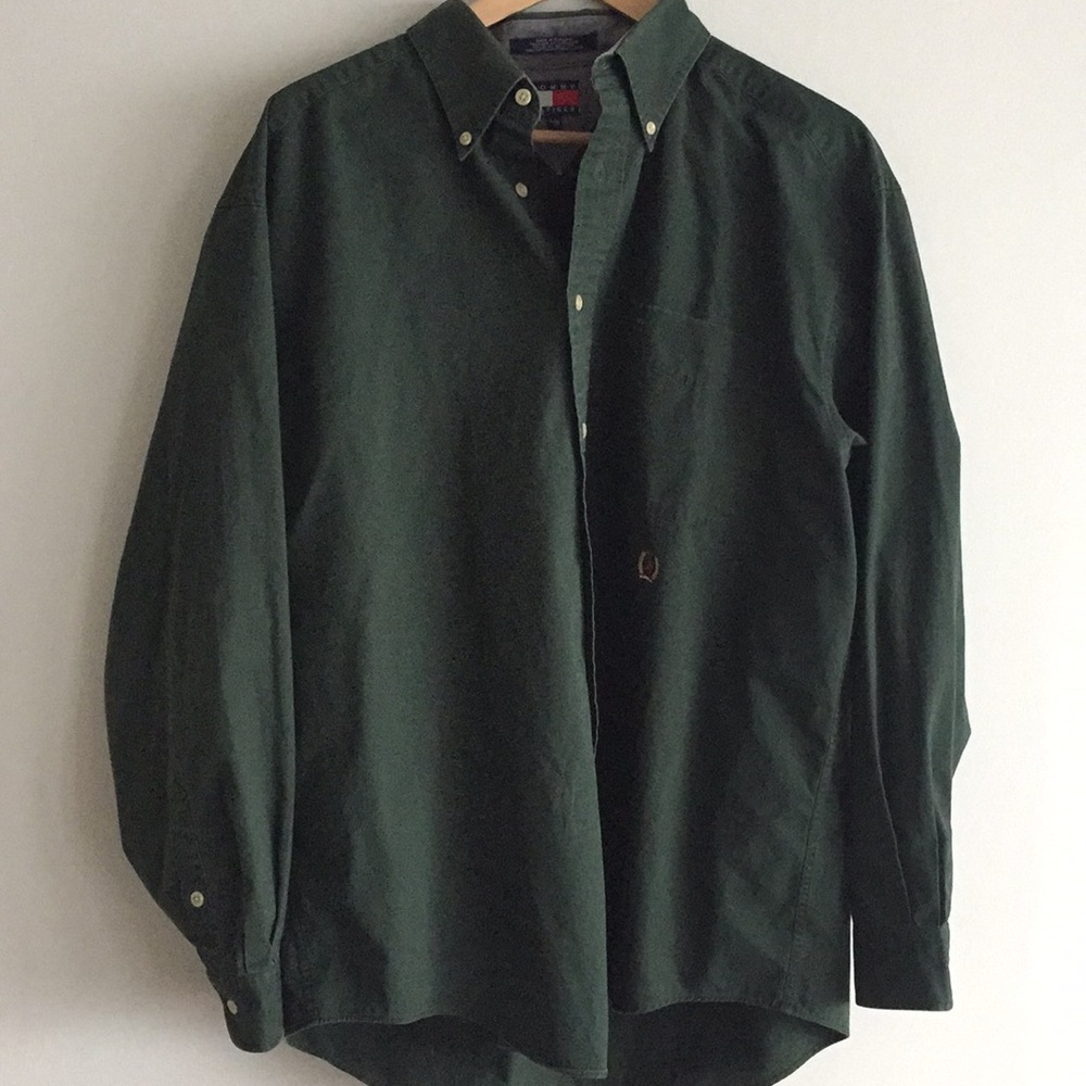 Tommy Hilfiger Button Down Shirt Vintage 90’s